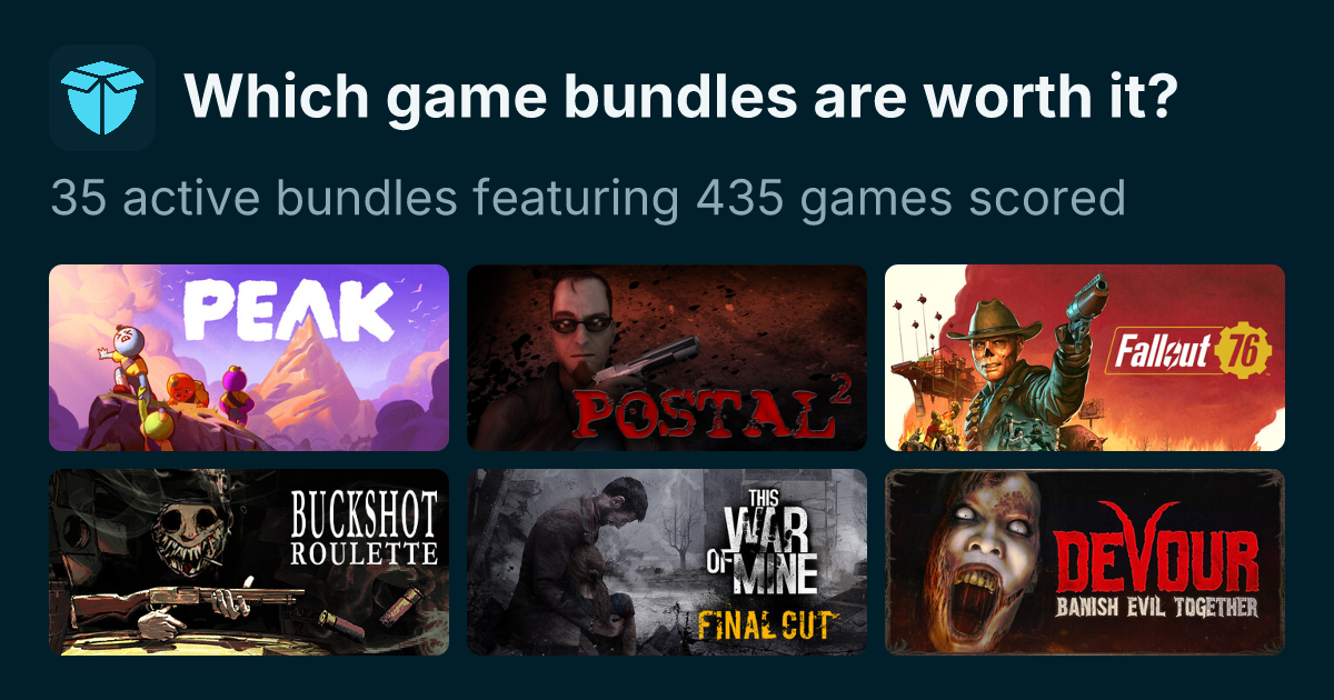 Game Bundle Guardian - Scores & Value for Every Game Bundle